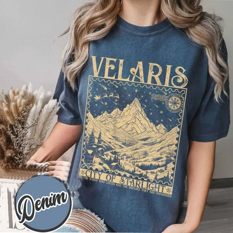 Velaris City of Starlight Acotar  Shirt, the Night Court Shirt, Court of Thorns and Roses, City of Starlight, Bookish...