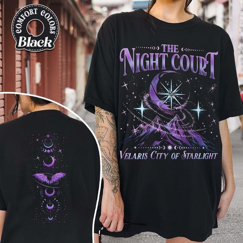 Velaris City of Starlight Shirt, The Night Court Shirt, Bookish Gift, Court Of Dreams, City Of Starlight Acotar...