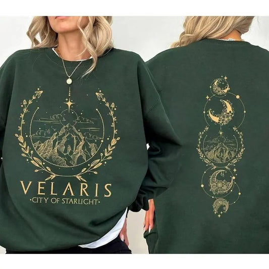 Velaris Sweatshirt, The Night Court Sweatshirt, Night Court Symbol Sweatshirt, A Court Of Thorns And Roses Court, Acotar...