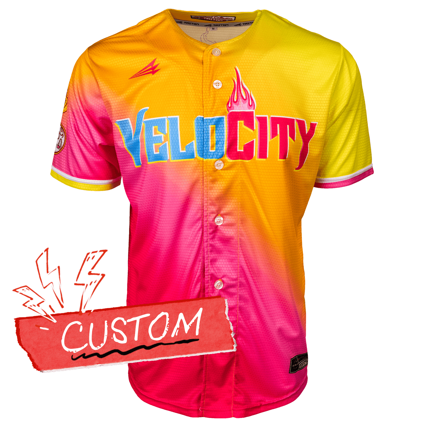 VeloCity Lifestyle Baseball Jersey *CUSTOM*