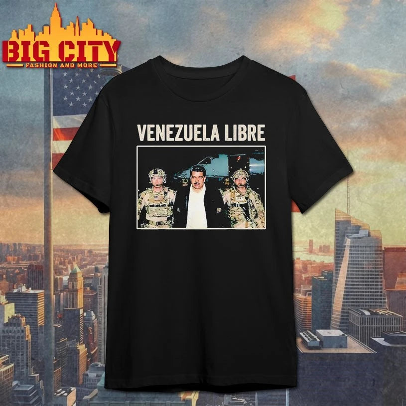 Venezuela Libre Nicolas Maduro Captured Arrest shirt