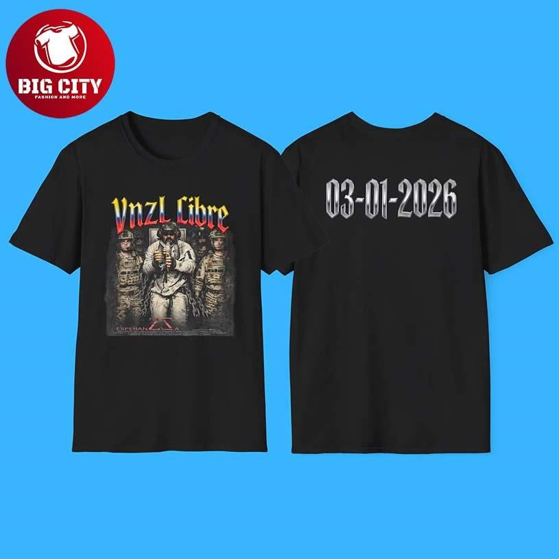 Venezuela Libre Two Sided Shirt