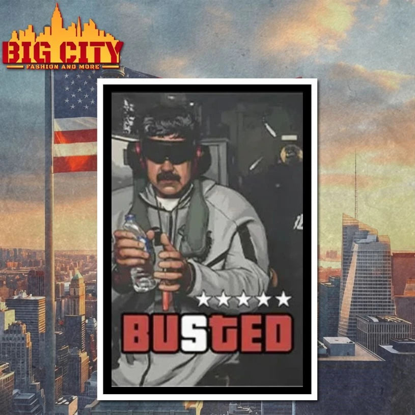 Venezuela Maduro Captured 2026 Busted History In Venezuela shirt