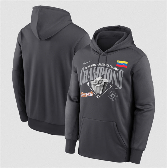 Venezuela Baseball Charcoal 2026 World Baseball Classic Champions Locker Room2