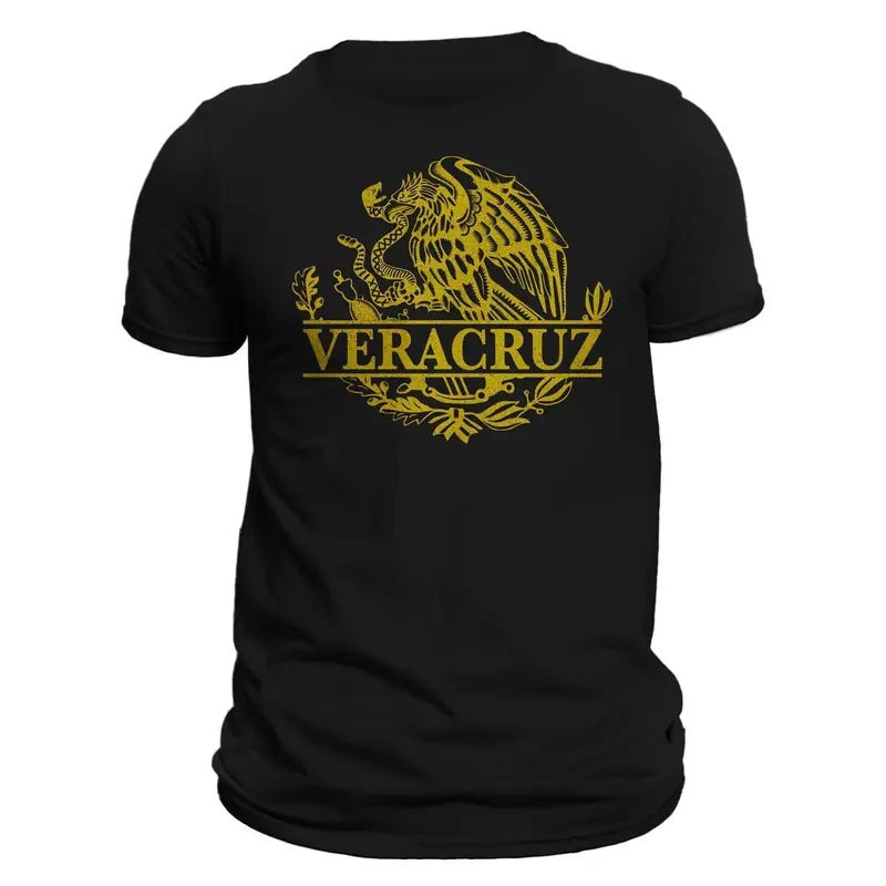 Veracruz Mexico Eagle Emblem Mexican T-Shirt Casual Classic Hoodie, Sweatshirt | WearSparks.com