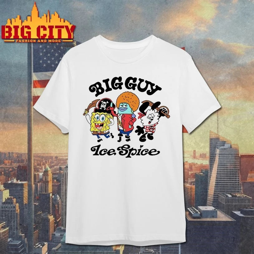 Verdy x Ice Spice Big Guy Character shirt