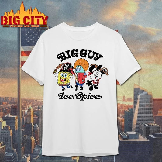 Verdy x Ice Spice Big Guy Character shirt