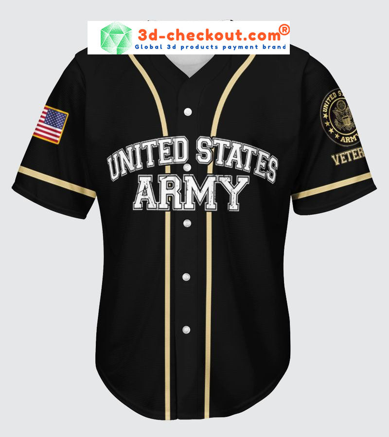 Veteran American flag All gave some gave all baseball jersey