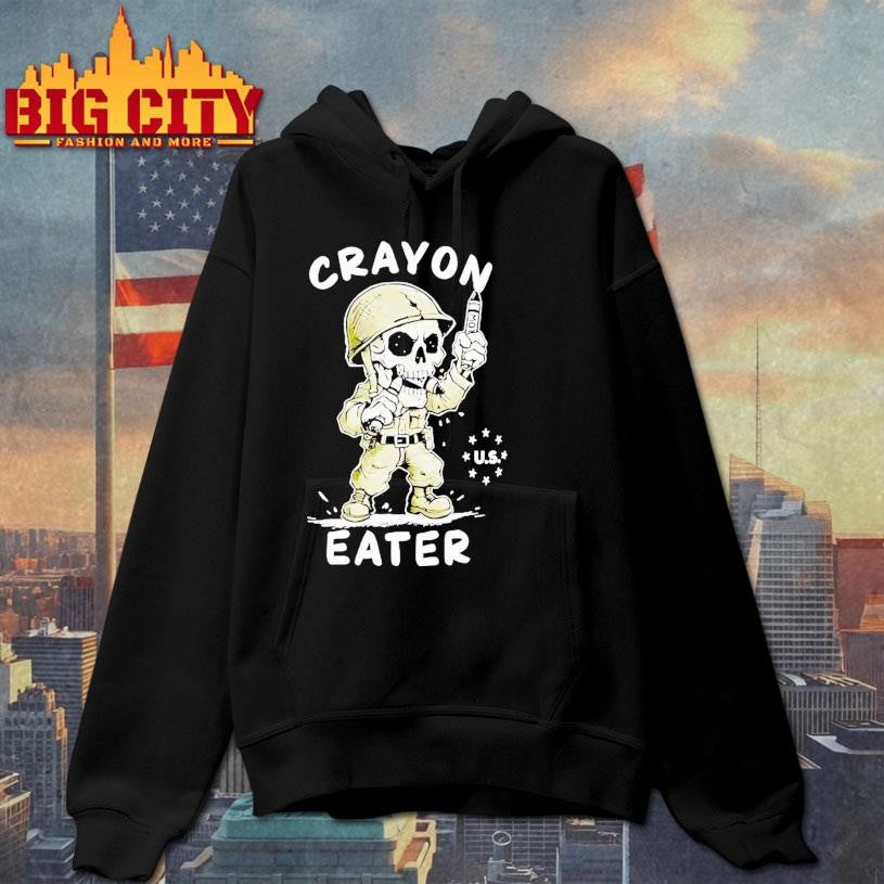 Veteran Skeleton Crayon Eater Shirt