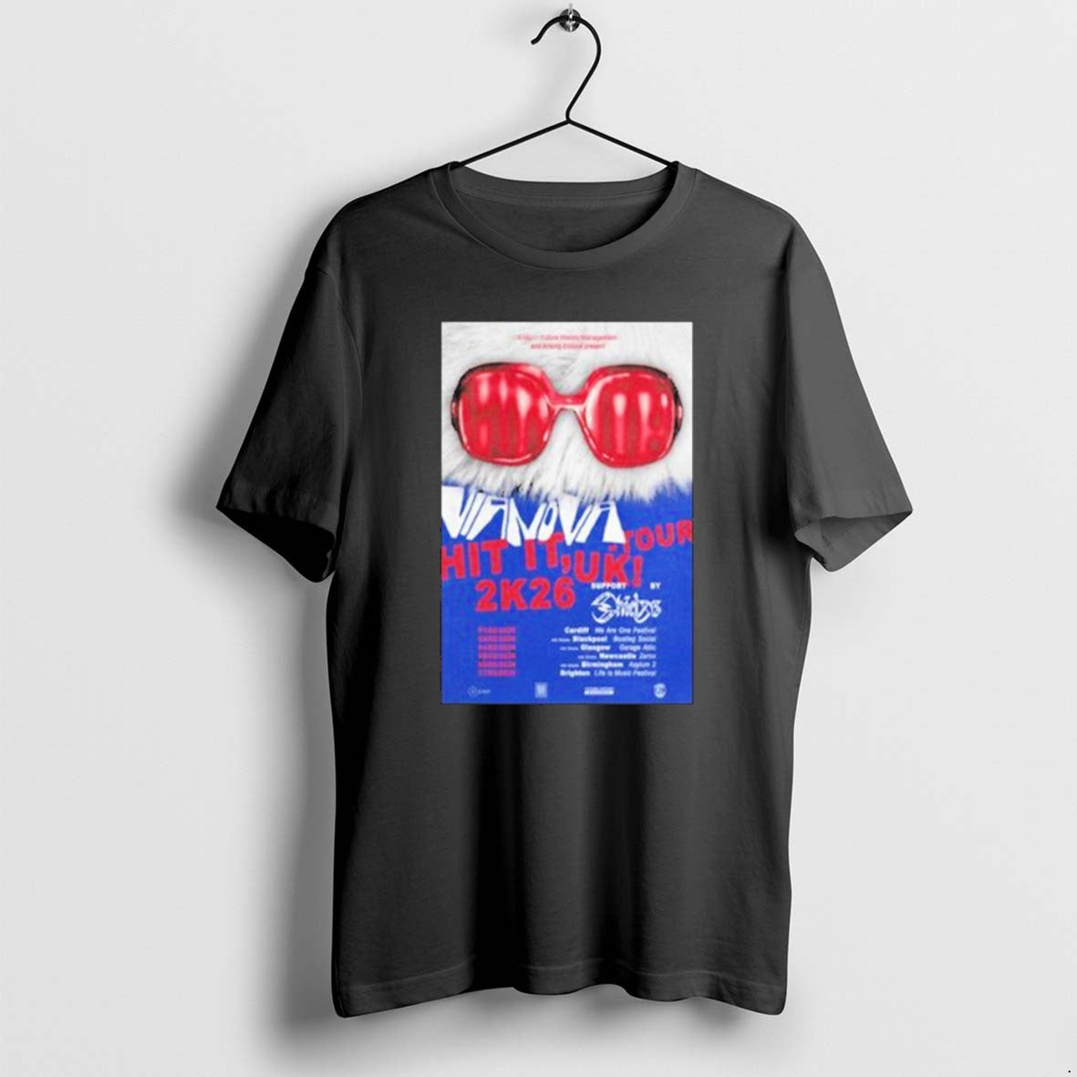 Vianova February 2026 Tour Uk T Shirts