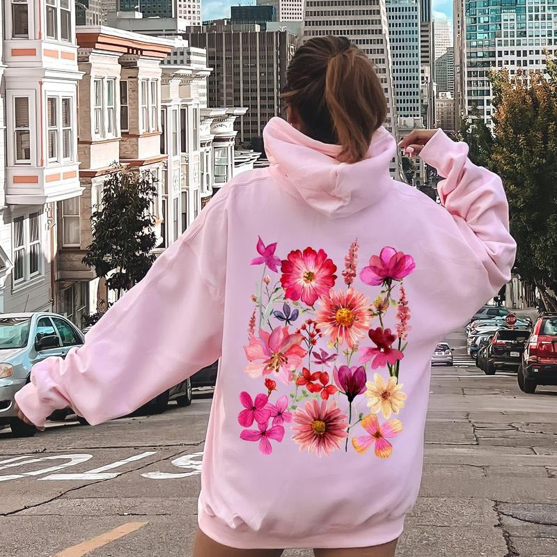 Vibrant Pressed Flower hoodie dandy hoodie T-Shirts, Sweatshirt | WearSparks.com