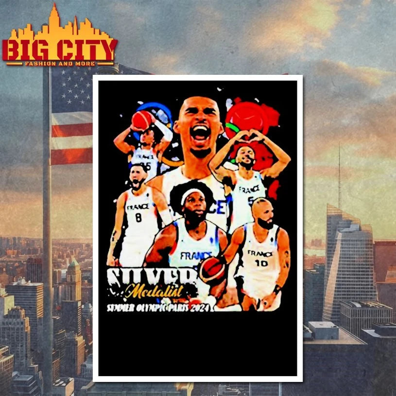 Victor Wembanyama San Antonio Spurs players Silver Medalist graphic shirt