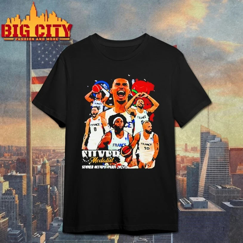 Victor Wembanyama San Antonio Spurs players Silver Medalist graphic shirt
