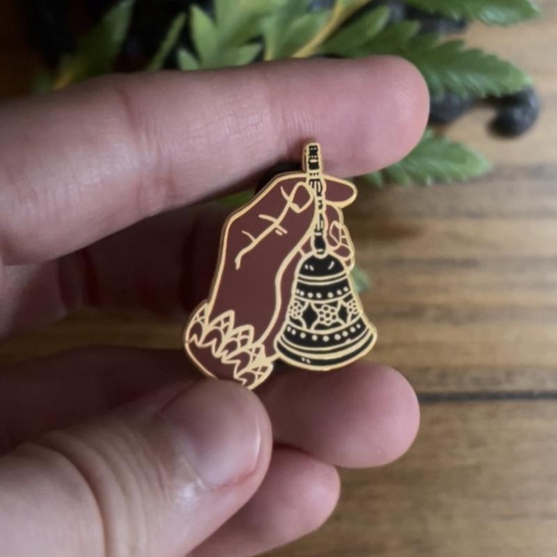 Victorian Bell Hand Enamel Pin T-Shirts, Hoodie, Sweatshirt | WearSparks.com