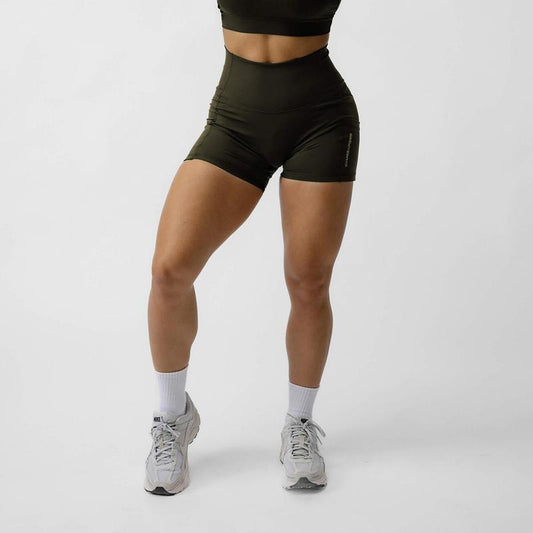 Victory Women's Battle Series Plain Forest Green Shorts for Summer Workouts T-Shirts, Hoodie, Sweatshirt | WearSparks.com