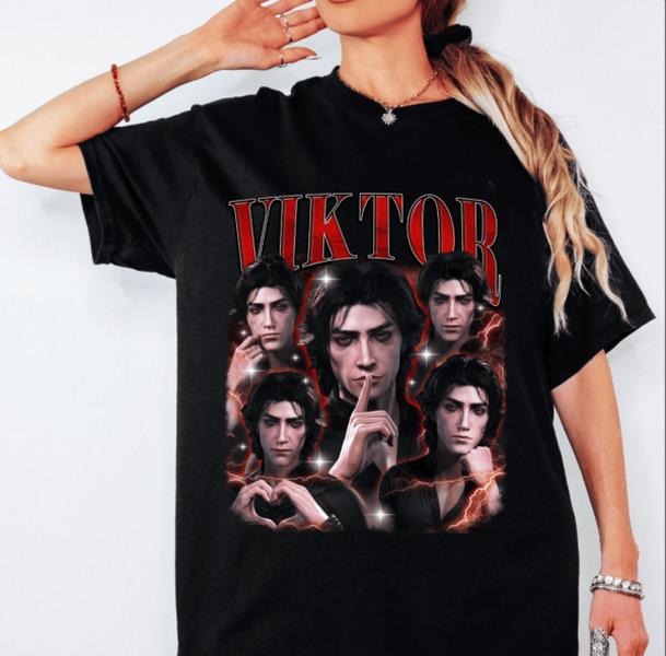 Viktor Arcane x Astarion Baldur Gate Tee,Arcane T-shirt, Baldurs Gate 3 T-Shirt Hoodie, Sweatshirt | WearSparks.com