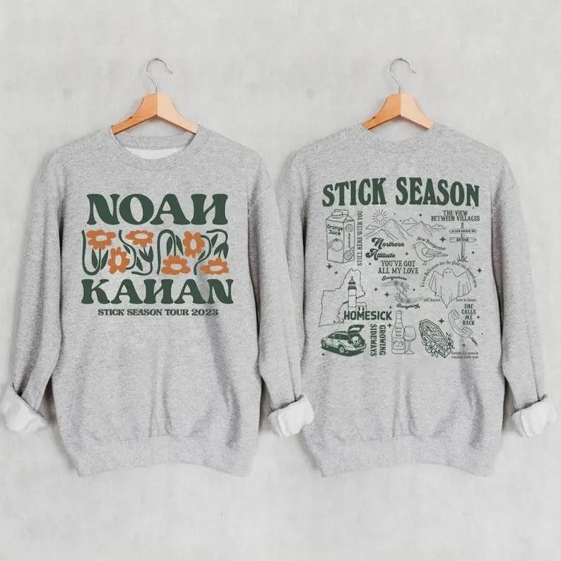 Vintage 2 Sides Stick Season Tour 2023 Sweatshirt T-Shirts, Hoodie | WearSparks.com