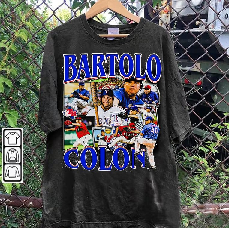 Vintage 90s Graphic Style Bartolo Colón T-shirt - Bartolo Colón T-shirt - Retro American Baseball Tee For Man and Woman...