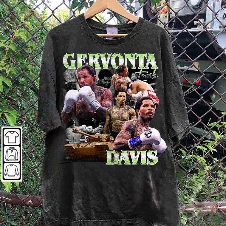 Vintage 90s Graphic Style Gervonta Davis T-shirt - Gervonta Davis T-shirt