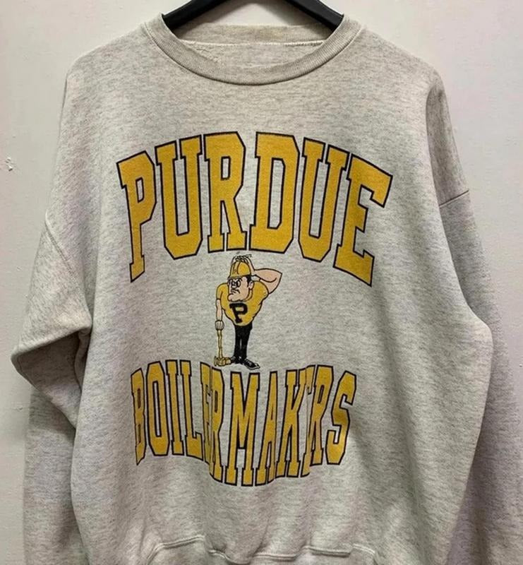 Vintage 90s Purdue University Boilermakers Sweatshirt, Purdue University Sweatshirt, Purdue Boilermakers Sweatshirt,...