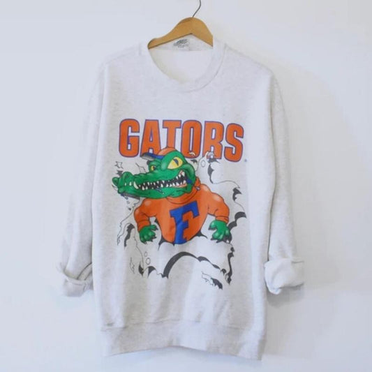 Vintage 90s University of Florida Gators Sweatshirt , Florida Gators Sweatshirt, Florida Gators Sweater, Christmast...