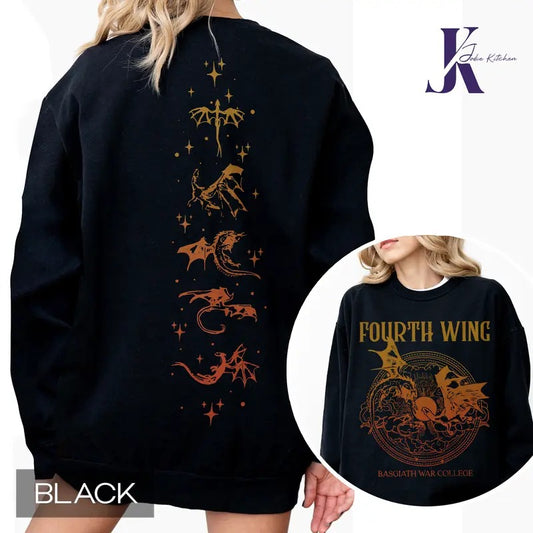Vintage Basgiath War College 2 Sided Shirt, Fourth Wing Shirt, Dragon Rider, Violet Sorrengail Xaden Riorson Shirt,...