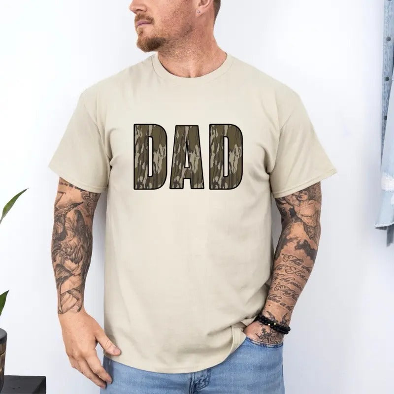 Vintage Camo Dad Shirt Hoodie, Sweatshirt | WearSparks.com