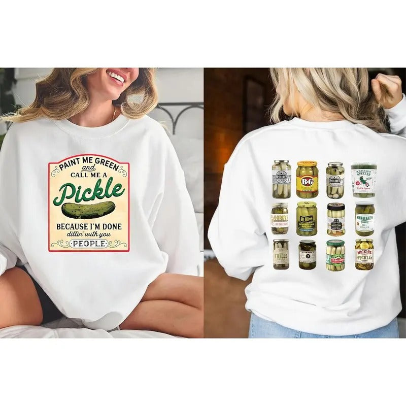 Vintage Canned Pickles sweatshirt T-Shirts, Hoodie | WearSparks.com