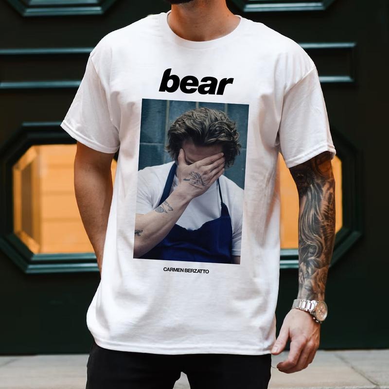 Vintage Carmen Berzatto T-Shirt, Retro Yes Chef Jeremy Allen White Shirt, Vintage Jeremy Allen White The Bear, TV Series...