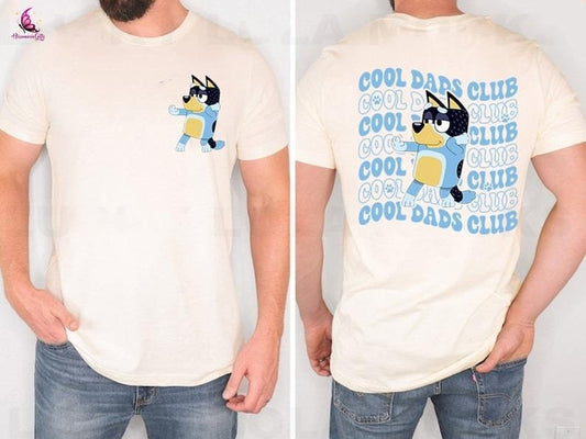 Vintage Cool Dads Club Shirt | Bluey Shirt | Bluey Toddler Shirt | Bluey Kids Shirt | Bluey Family Birthday Shirt |...