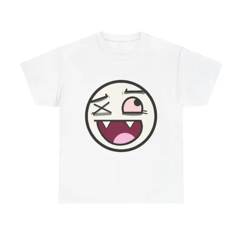 Vintage Doodle Face Graphic Tee, Funny Unisex Shirt, Meme Shirt, Kawaii Cartoon Apparel, Menswear Womenswear Top Hoodie,...