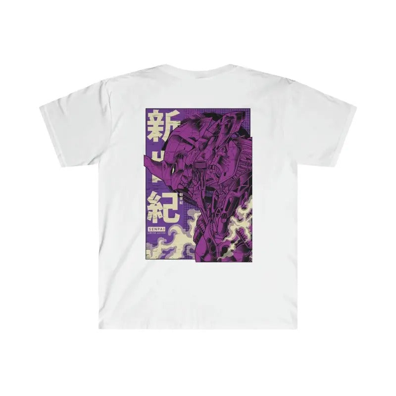 Vintage Evangelion Shirt, Anime Shirt, Evangelion Merch, Unisex Evangelion TShirt, Shirt Man woman, Vintage Shirt, Fan...