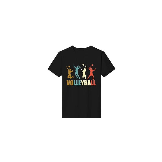 Vintage-Inspired Volleyball Graphic Tee for Men