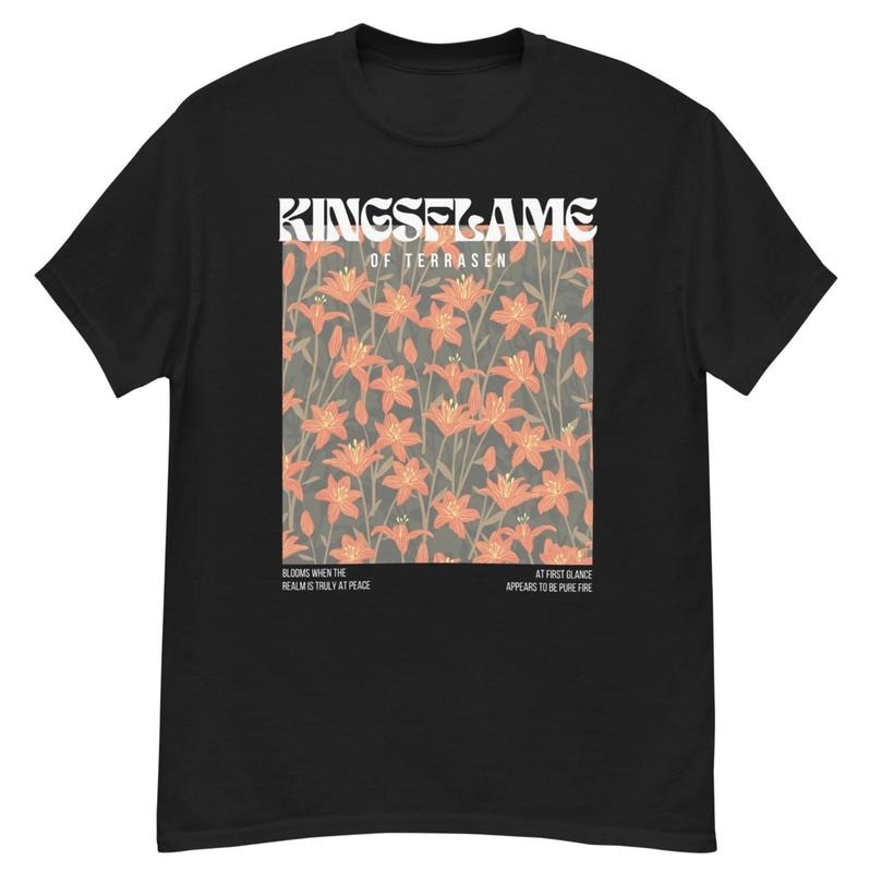 Vintage KINGSFLAME OF TERRASEN T-shirt Streetwear Man Menswear Top Hoodie, Sweatshirt | WearSparks.com