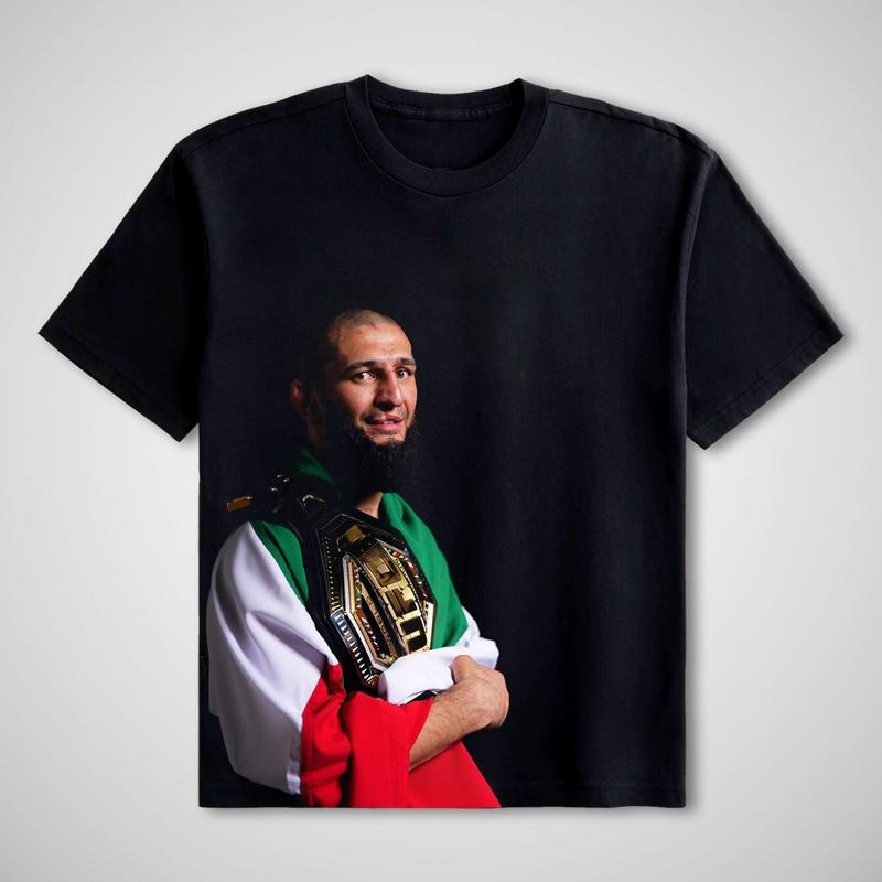 Vintage Khamzat Chimaev UFC Champion Tee, Khamzat Chimaev Fan Shirt, Khamzat Tee, UFC Shirt, UFC Fighters Shirt Gift for...