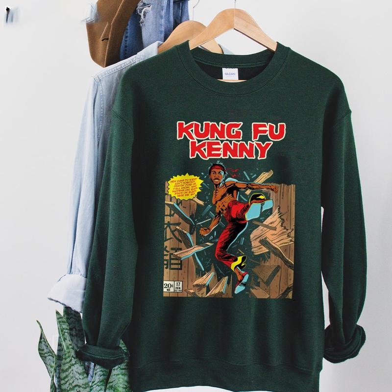 Vintage Kung Fu Kenny Sweatshirt, Kendrick Lamar Shirt, Kendrick Lamar Merch, Kendrick Lamar Vintage, Kungfu Kenny...