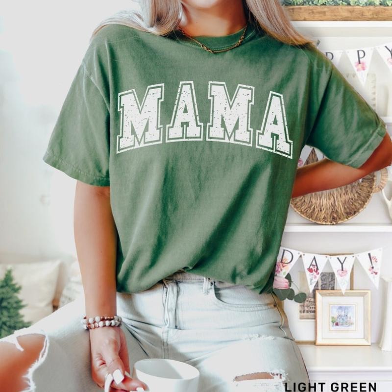 Vintage Mama t-shirt, Mama T-Shirt, Strong Woman Shirt, gift for mothers day, Mama tee, Graphic Tee, Women's T-Shirt...