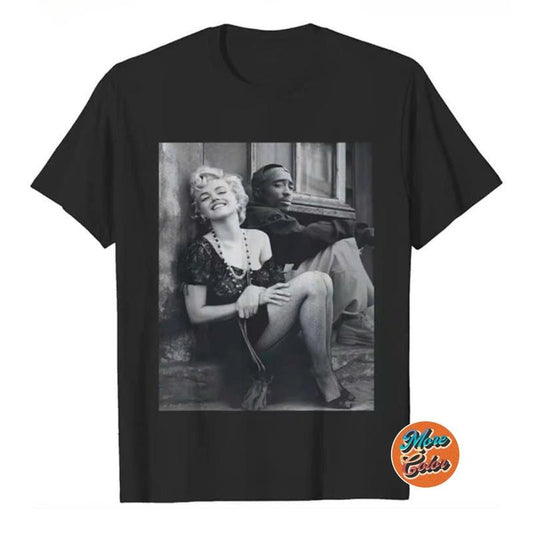 Vintage Marilyn Monroe & 2P.a.c Shirt, Vintage 90s Shirt,Classic Shirt, Crewneck gift for Fan Tees,  For Men, For Woman,...