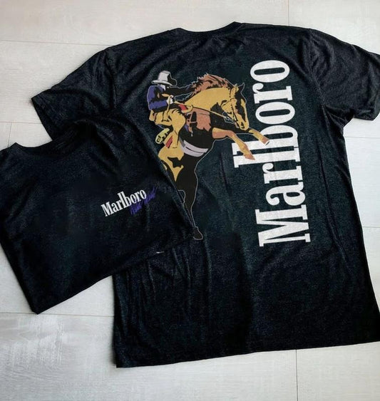 Vintage Marlboro Cowboy Wild West Shirt, Country Music Shirt, Cowboy Killer Shirt, Boho Shirt, Cowboy Rodeo Tshirt,...