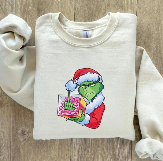 Vintage Merry Sweatshirt, Whoville University Christmas Sweatshirt, Funny Christmas hoodie, Trendy Christmas Sweatshirt...