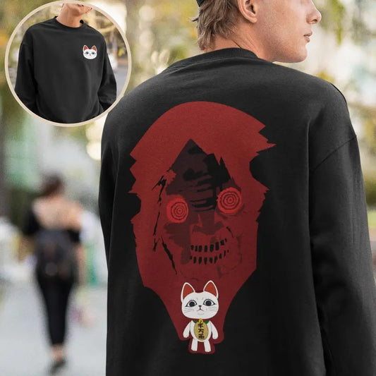 Vintage Minimalist Anime Shirt, Cute Anime Kawaii Manga Shirt, Turbo Granny Sweater, Okarun Crewneck Hoodie, Sweatshirt