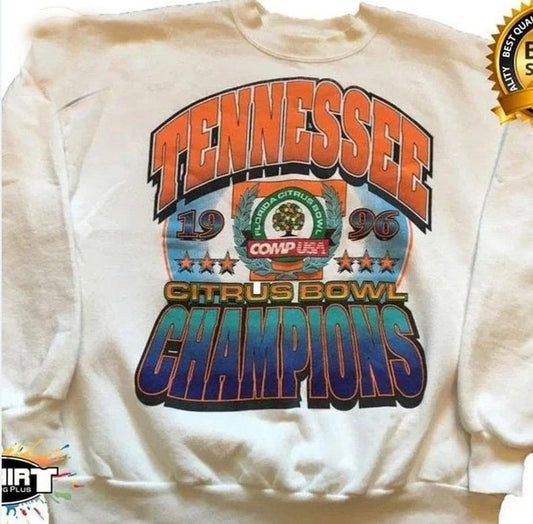 Vintage NCAA Tennessee Volunteers Champions Unisex Sweatshirt Cotton Fabric T-Shirts, Hoodie | WearSparks.com