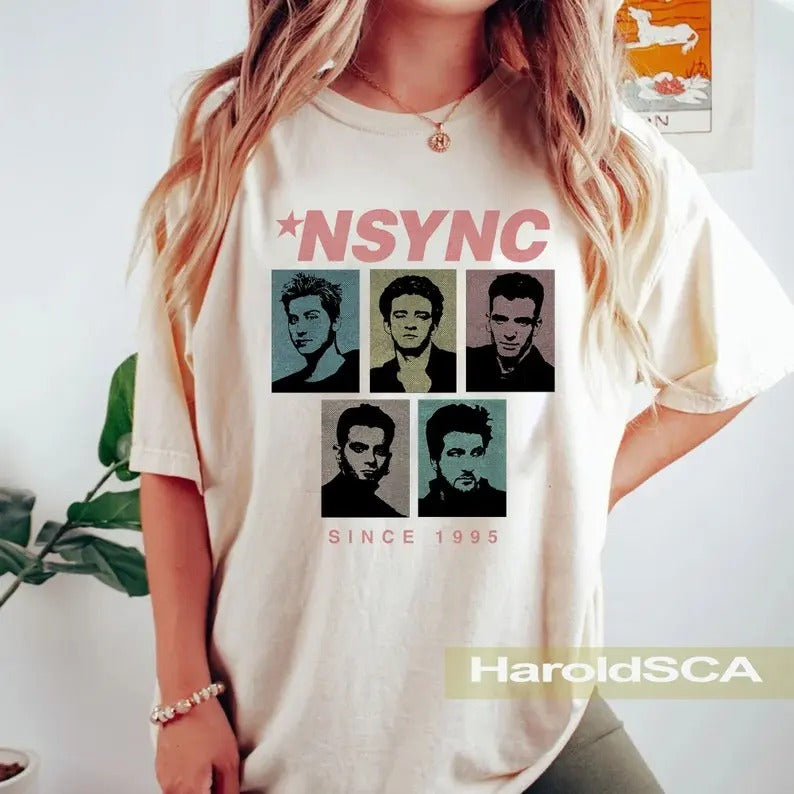 Vintage Nsync 90s Shirt, In My Nsync Reunion Era Sweatshirt, Nsync Band Merch, Nsync Album Tee, Gift For Fan Hoodie