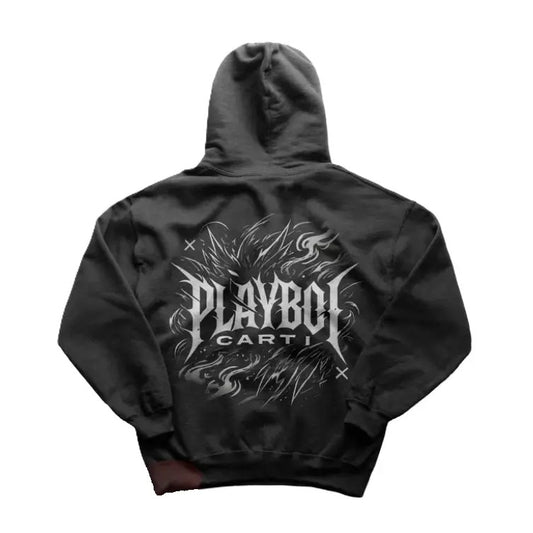Vintage Playboi Carti Hoodie - ALL RED, Playboi Carti Merch, Unisex HipHop Hoodie, Gift for Rap Lovers, Premium Music...