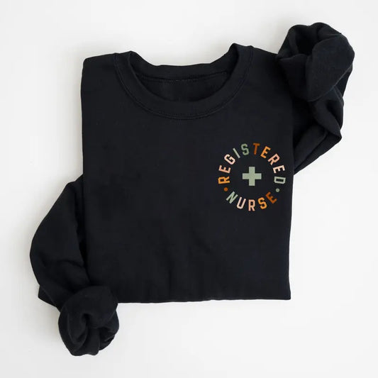 Vintage Registered Nurse Sweatshirt, RN Nurse Shirt, Stethoscope Nursing RN Staff Shirt, Nurse Gift, Nurse Appreciation...
