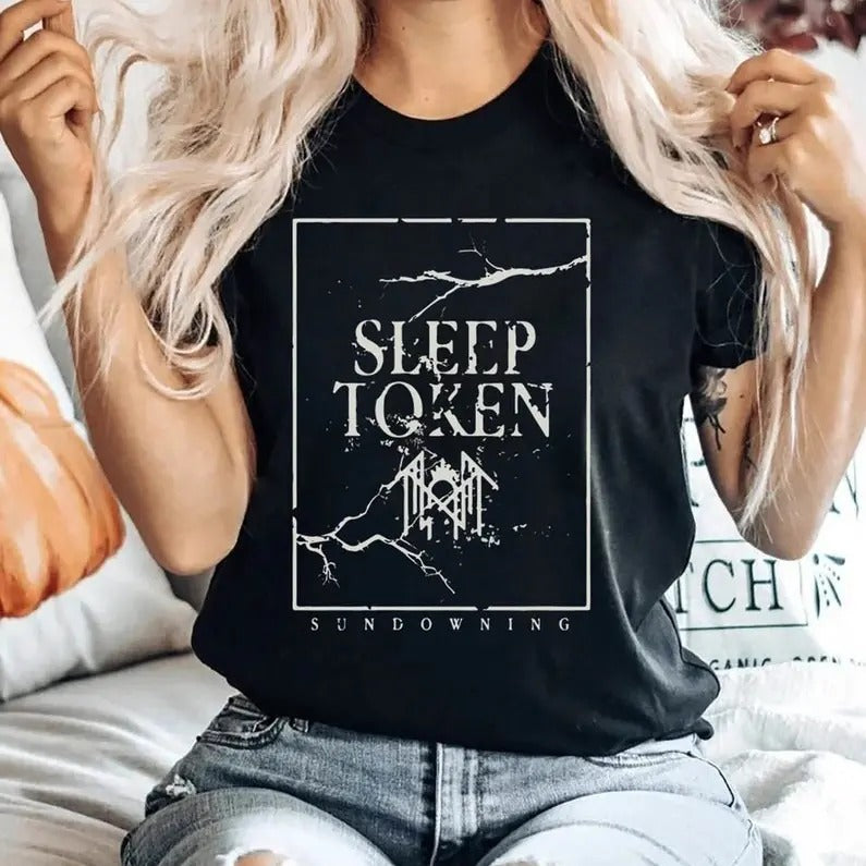 Vintage Rock Band Sleep Token Sundowing Shirt, Arcadian Stag Sweatshirt Hoodie, Sleep Token Merch Gift, Gift shirt, Gift...