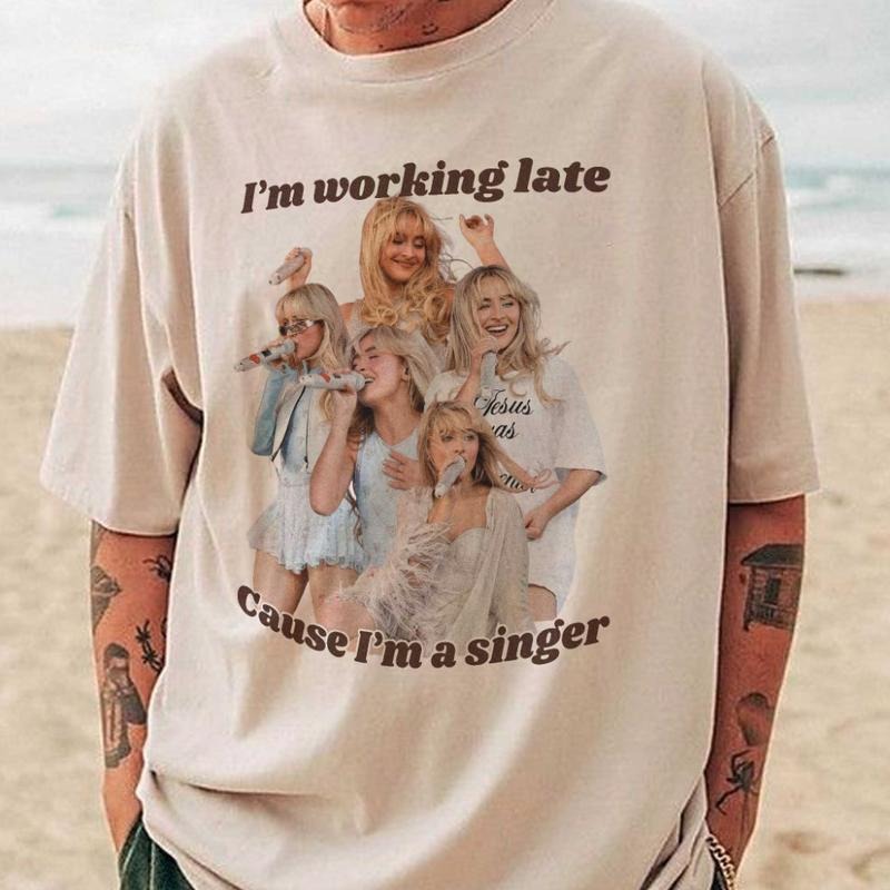 Vintage Sabrina Espresso T-shirt Menswear Top Hoodie, Sweatshirt | WearSparks.com