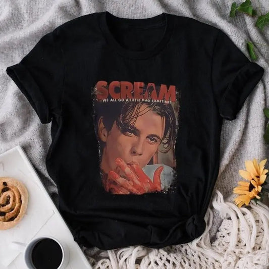 Vintage Scream Halloween tshirt, Halloween Sweatshirt, Lets Watch Scary Movies Sweatshirt, Horror Movie Tshirt, Scream...