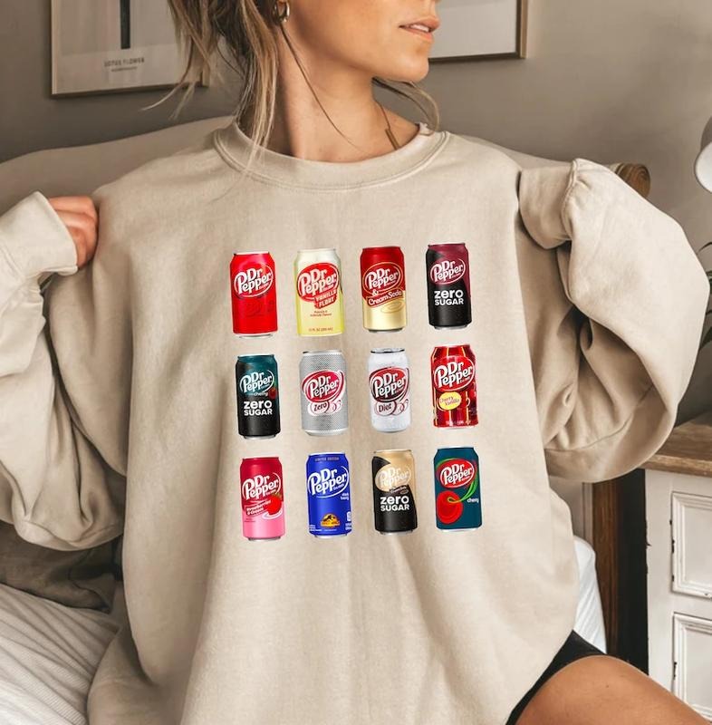 Vintage Soda Canned Sweatshirt, Soda Sweatshirt T-Shirts, Hoodie | WearSparks.com