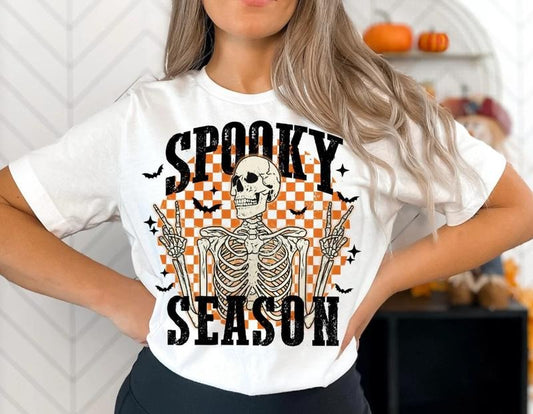 Vintage Spooky Season Skelly Halloween Shirt, , Halloween Graphic Tee Hoodie, Sweatshirt | WearSparks.com